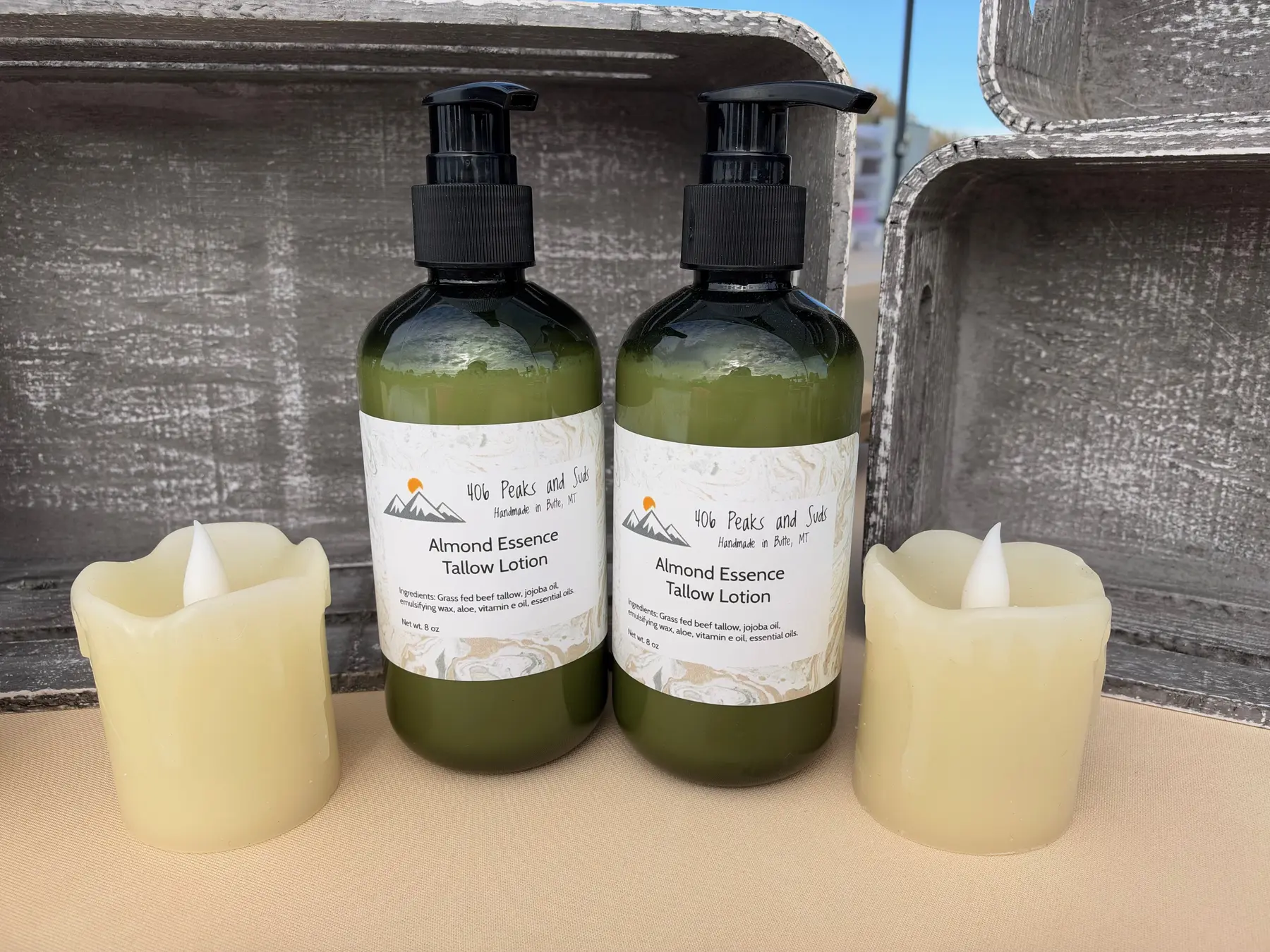 Almond Essence tallow lotion